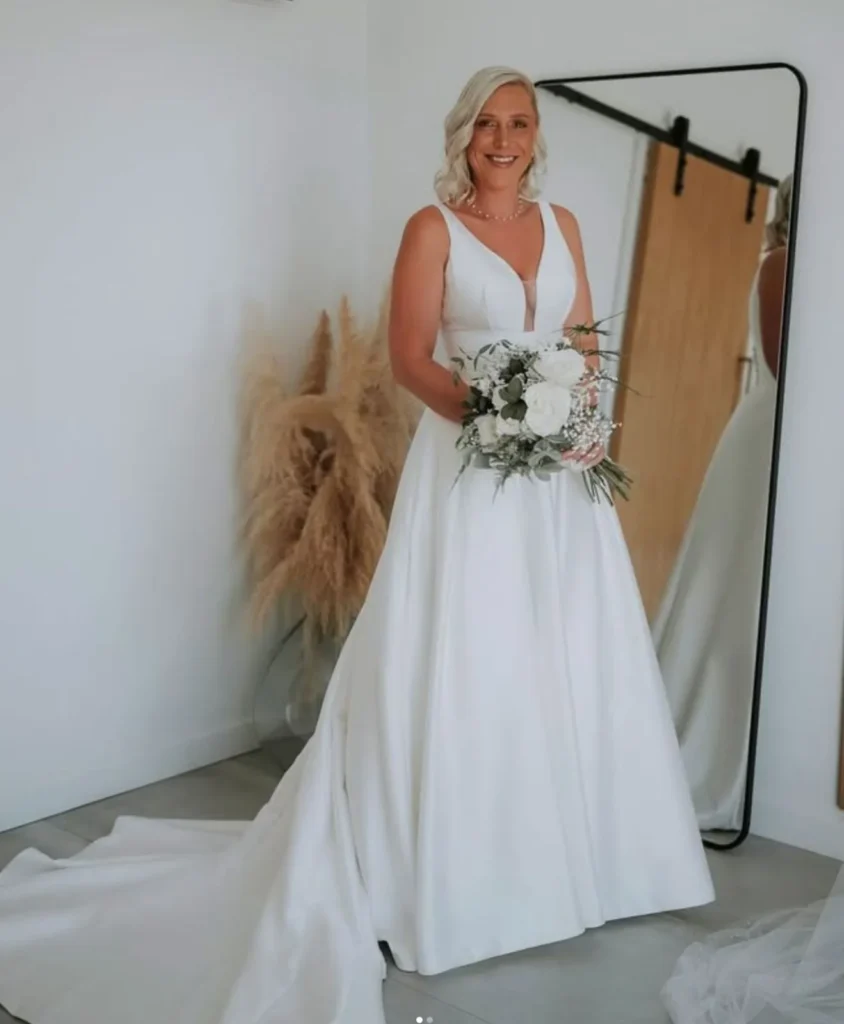 Bridal makeup portrait
